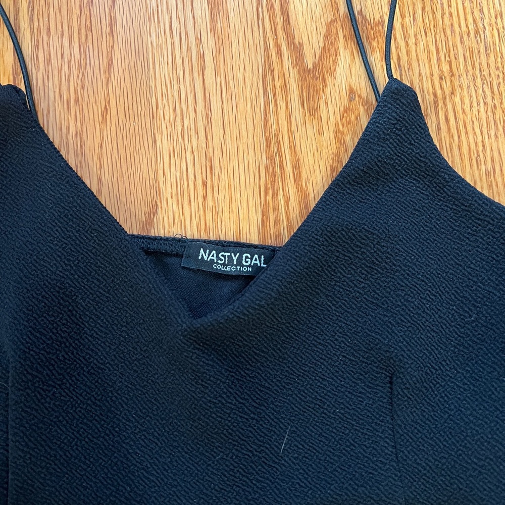 Nastygal Black Mini Dress